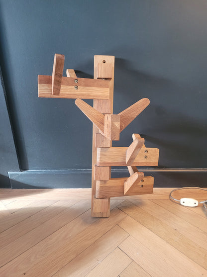 Porte-manteaux mural vertical articulé - Ref 751