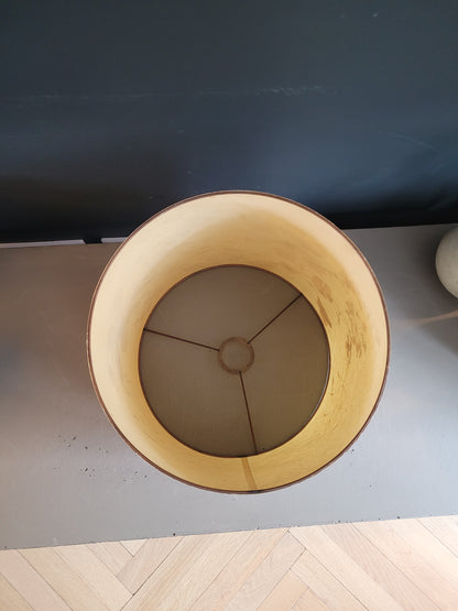 Grand abat-jour vintage fleurs séchées- Ref 805