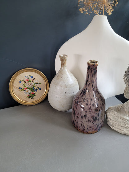 Tableau broderie encadrée ancienne - Ref 831