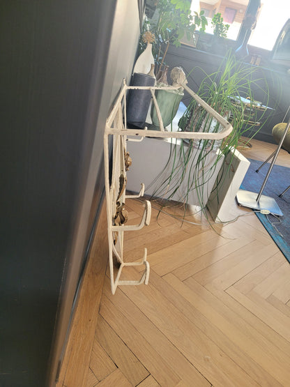 Vestiaire d'entrée- Porte-manteaux mural à miroir - Ref 778