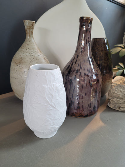 Vase en biscuit H&C Selb Bavaria Germany Heinrich - Ref 535