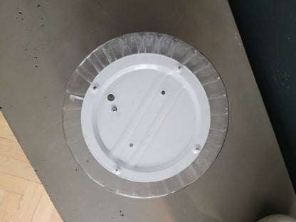 Plafonnier applique en verre moulé- Ref 757