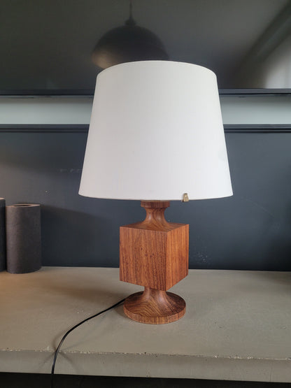 Lampe à poser en teck - Ref 618