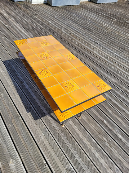 Table basse double plateau en céramique - Ref 1041