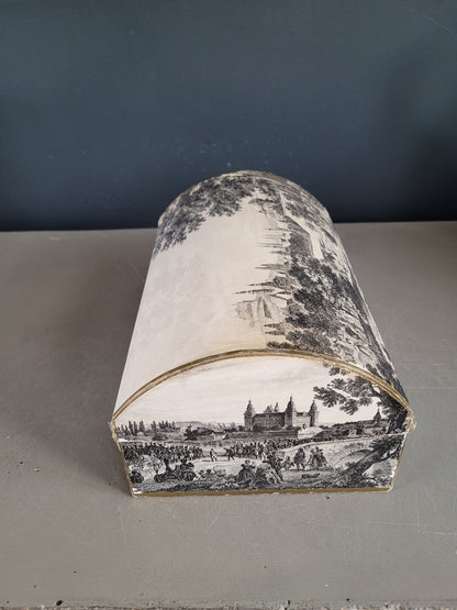 Boîte en carton tapissée - Coffret à Cognac Courvoisier - Ref 507