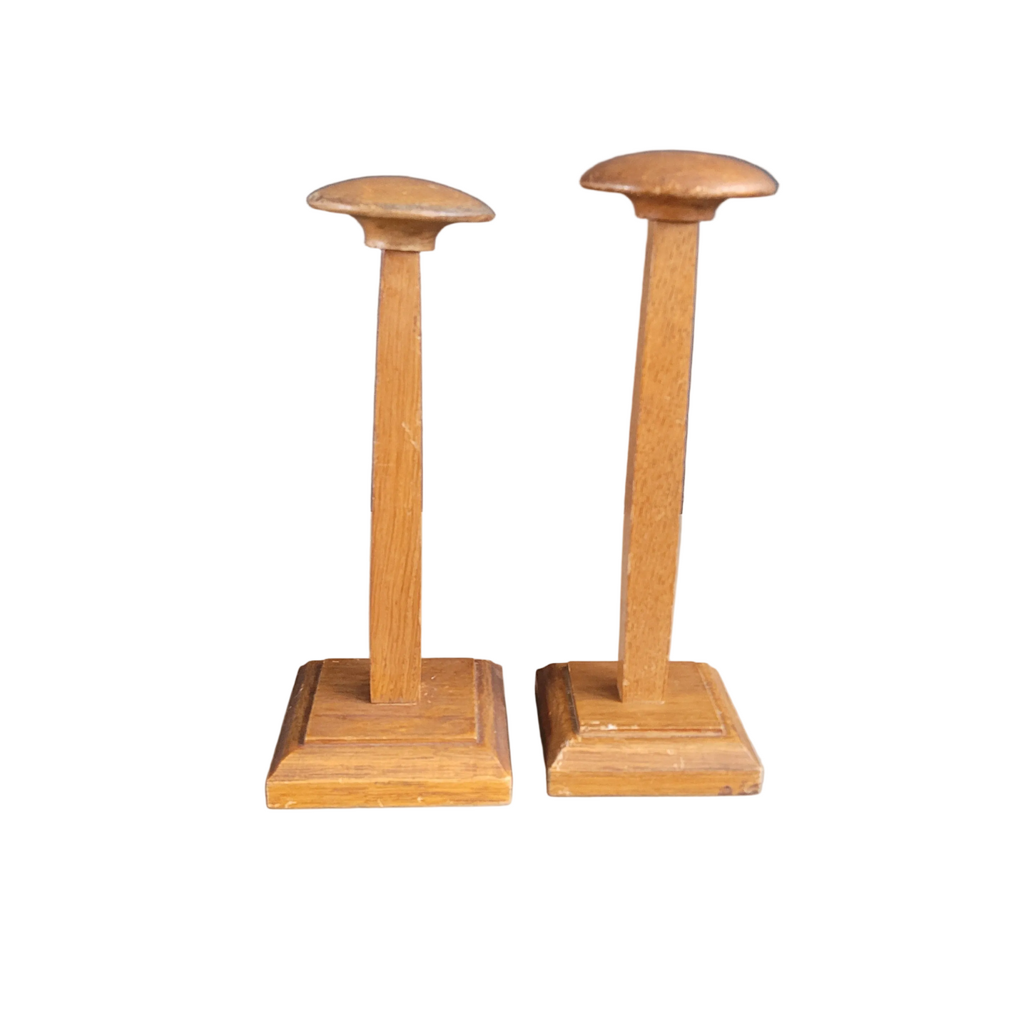 Paire de porte-chapeaux en bois - Ref 988