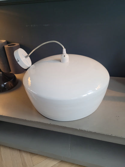 Suspension en bambou et blanc - Ref 58