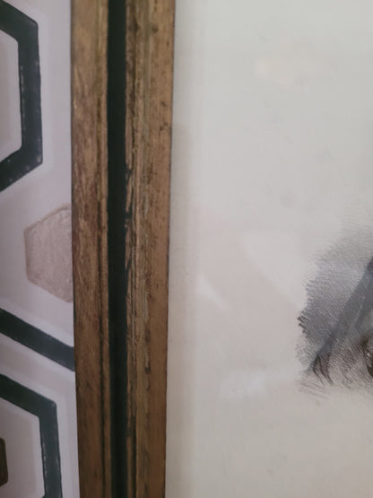 Lot de 4 portraits de Rois de France - Ref 463