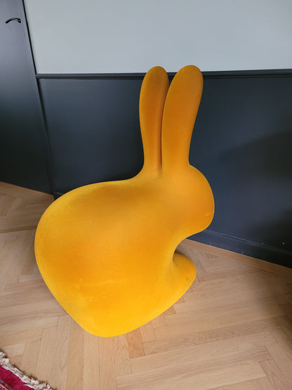Rabbit chair de Stefano Giovannoni- Grand modèle velours - Ref 549