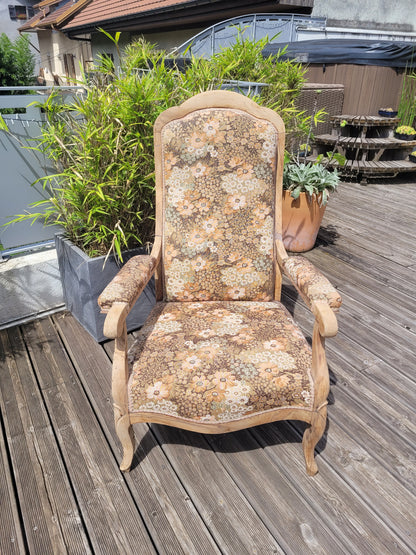Fauteuil Voltaire ancien rénové- Ref 467