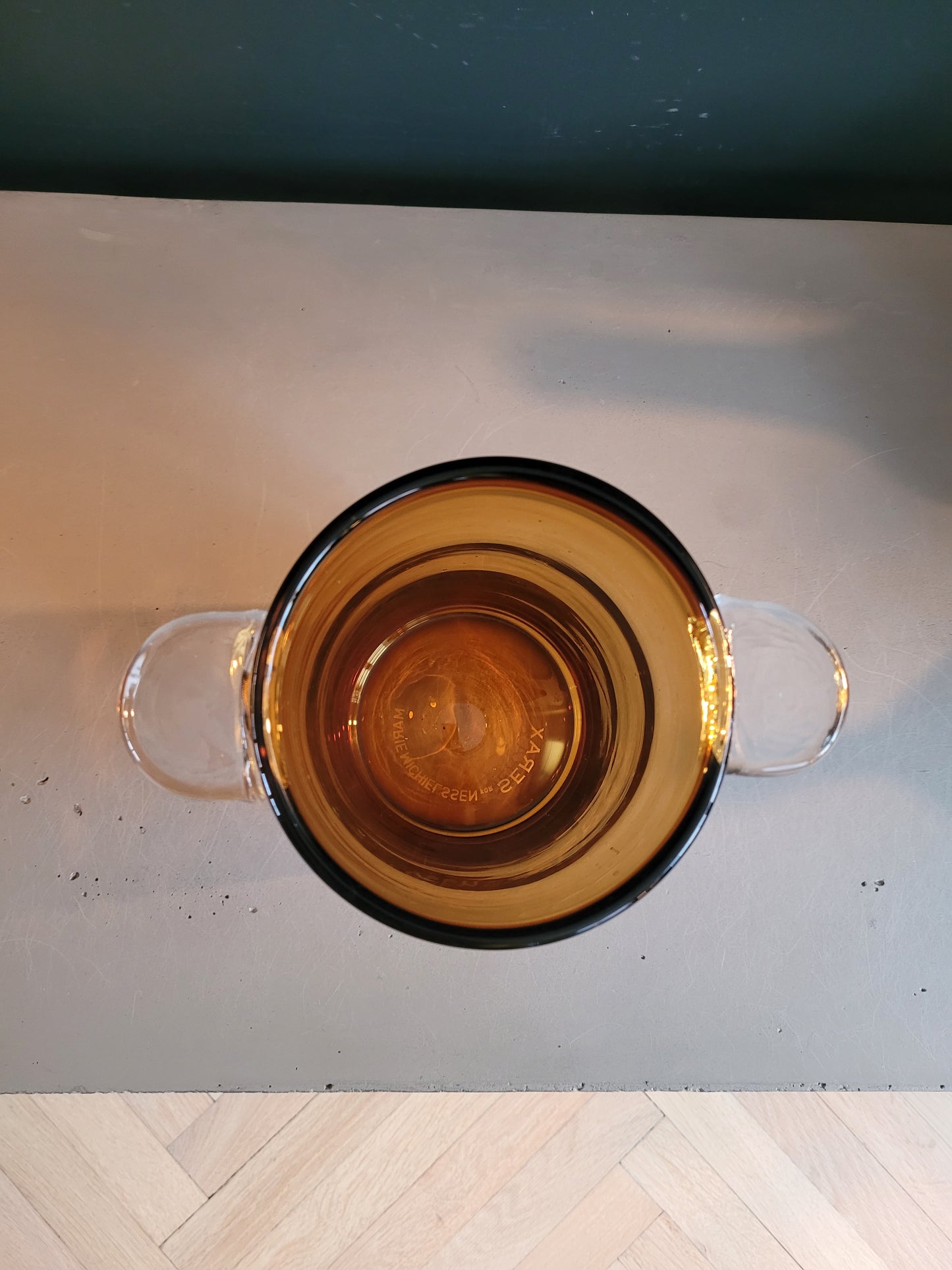 Vase en verre ambré Marie Michielssen pour Serax- Ref 339