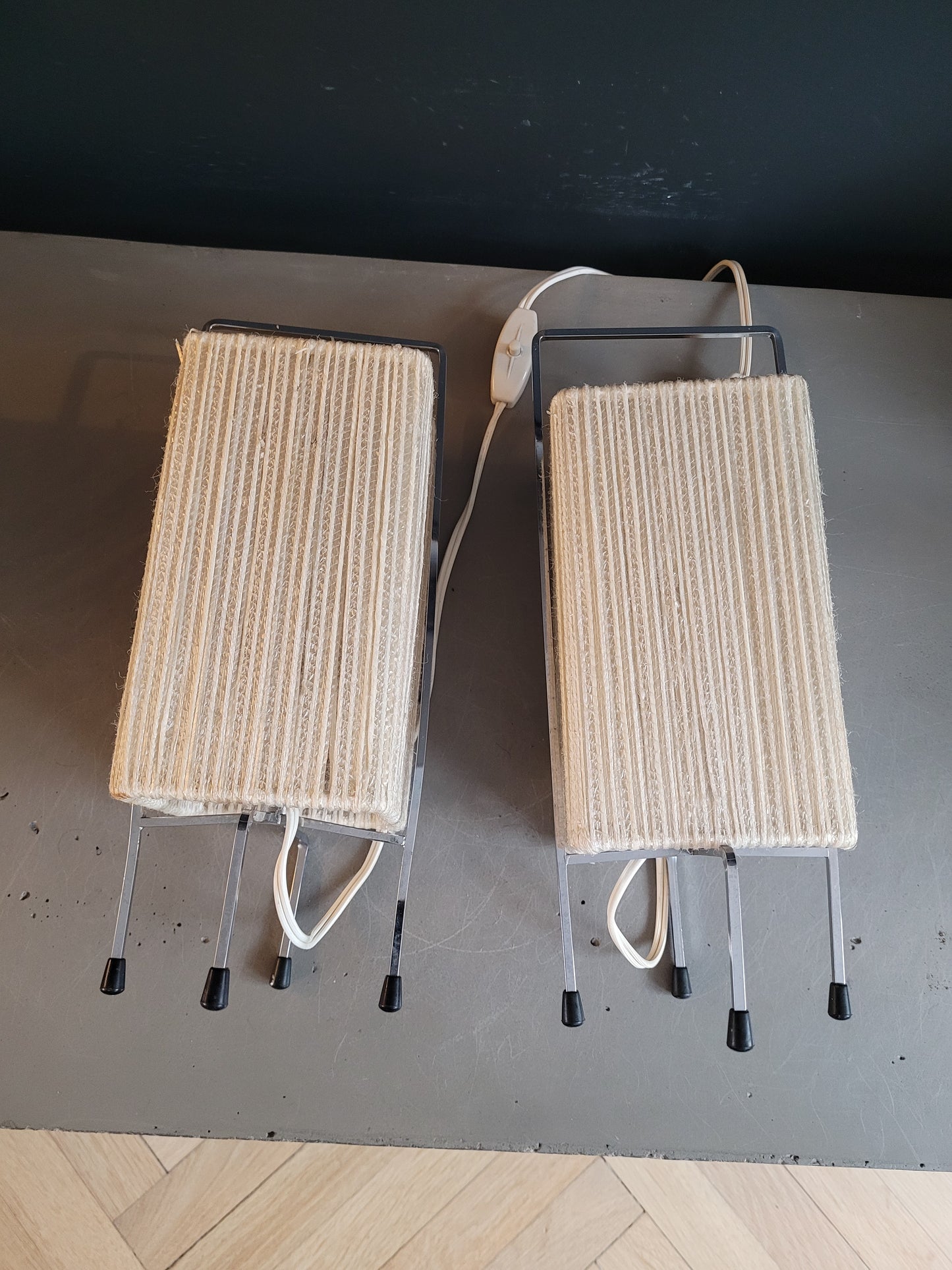 Paire de lampes vintages - Ref 839