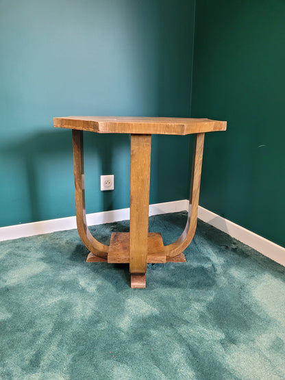 Table d'appoint art-déco octogonale - Ref 761