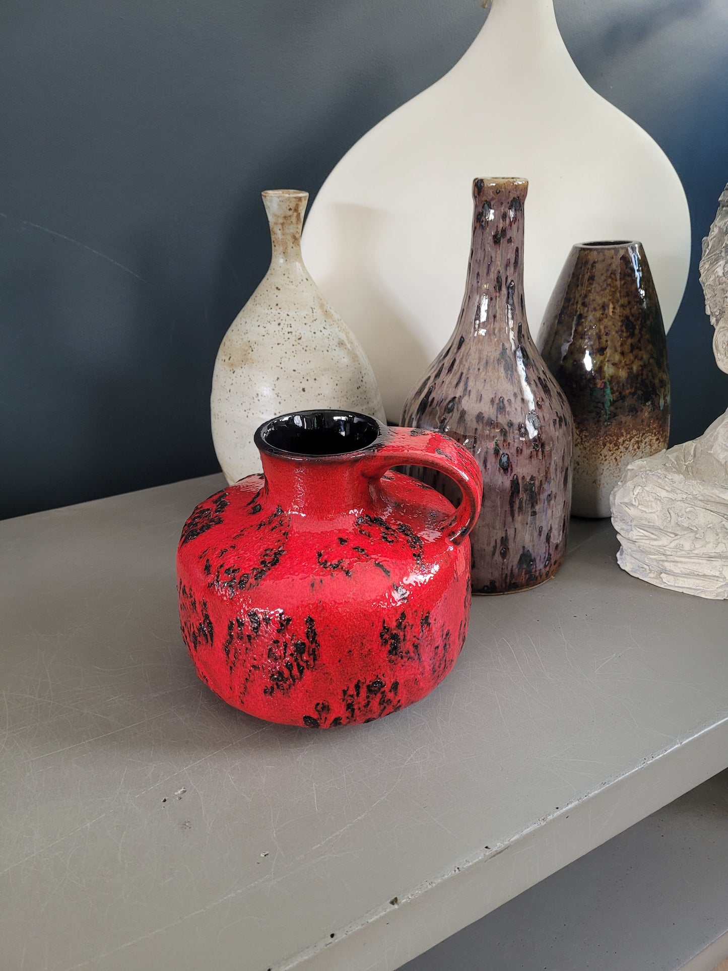 Vase à poignée West Germany- Ref 550