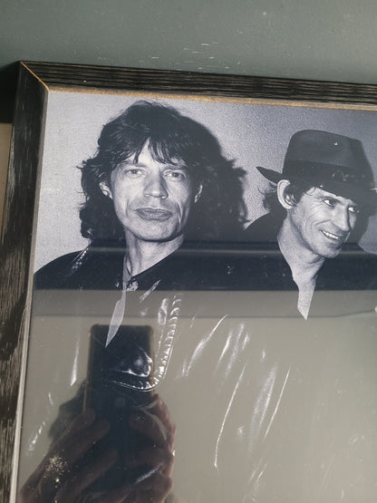 Tirage photo argentique des Rolling Stones en 1986 - Ref 624