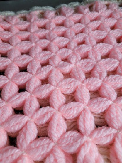 Housse de coussin en crochet 35x35 - Ref 770