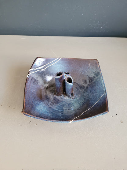 Vide-poche porte-crayons en céramique- pièce unique - Ref 655