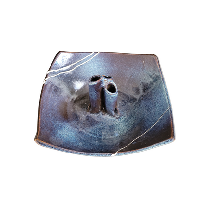 Vide-poche porte-crayons en céramique- pièce unique - Ref 655