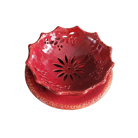 Égouttoir à fruits en céramique- Ref 813