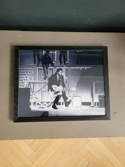 Tirage photo argentique de Chuck Berry au T.A.M.i show en 1964 - Ref 622