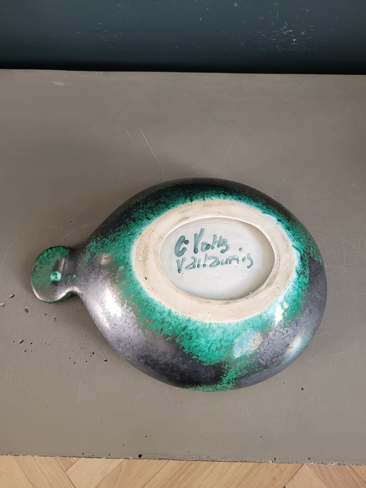 Coupelle en céramique Charles Voltz - Vallauris - Ref 588