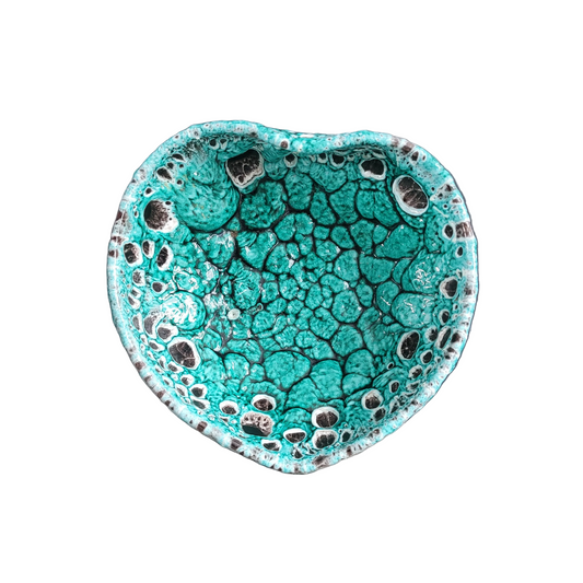 Coupelle fat lava turquoise - Ref 1000
