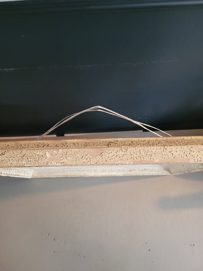 Tableau aquarelle paysage de montagne signé - Ref 384