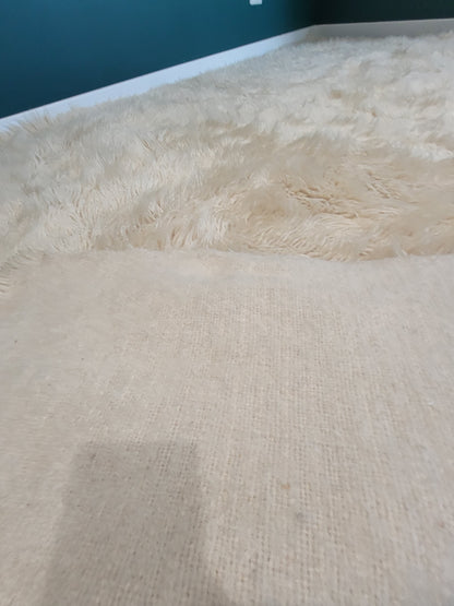 Tapis en laine à longs poils - 240x160cm - Ref 1005