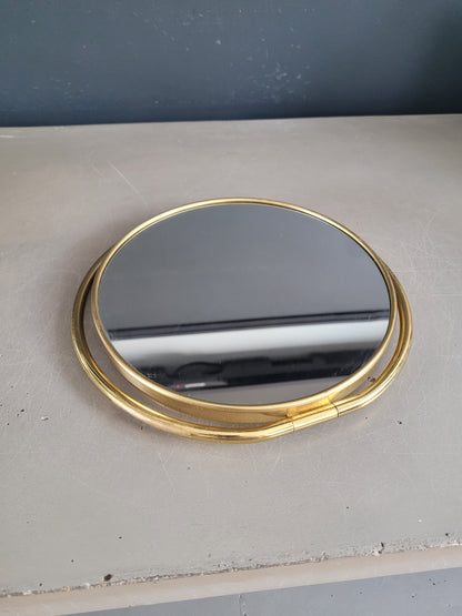 Miroir à poser inclinable en laiton - Ref 505