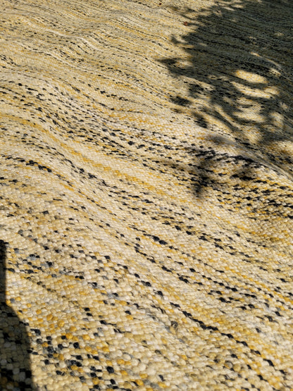 Tapis en laine tissé vintage - Ref 1048