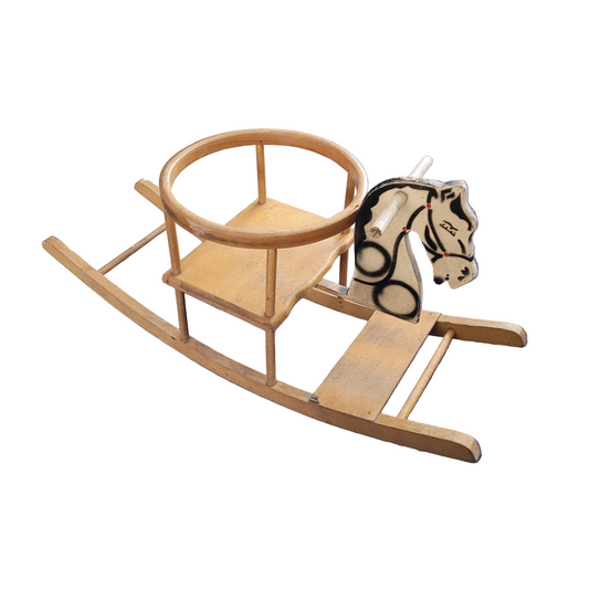 Cheval à bascule enfant années 50 - Ref 1010