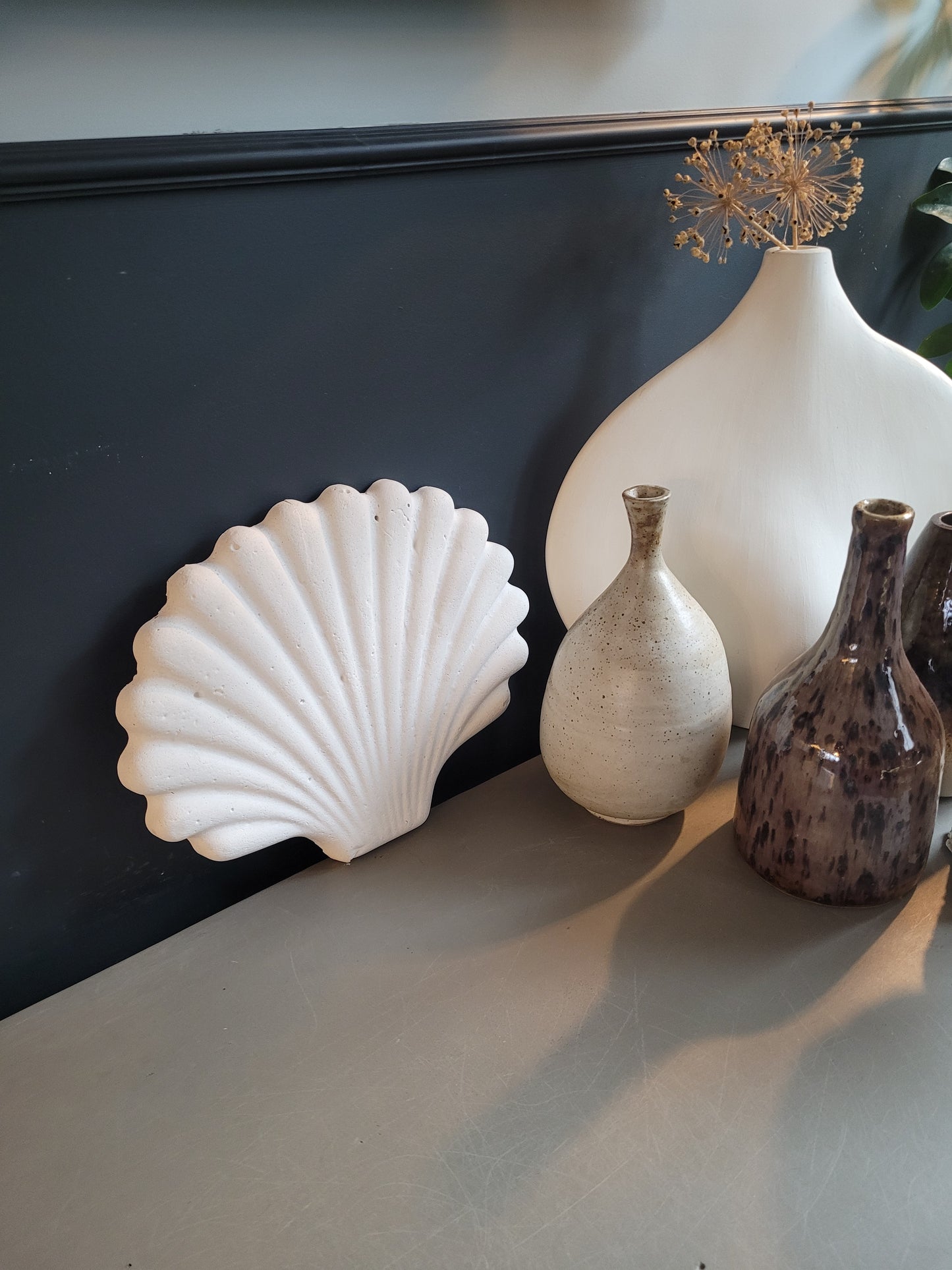 Décoration murale coquillage en plâtre- Ref 681