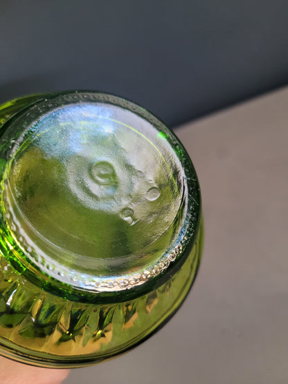 Bouteille empoli en verre vert - Ref 559