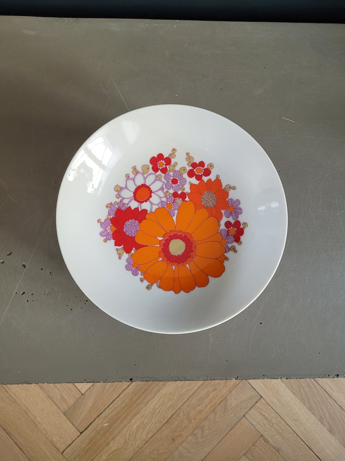 8 assiettes vintage Wunsiedel Bavaria - Ref 817