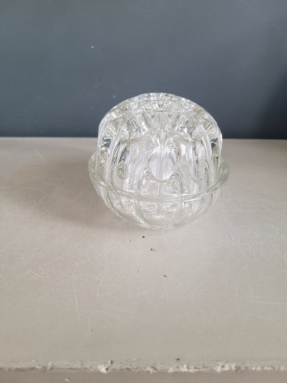 Pique-fleurs en verre moulé grand modèle- Ref 597