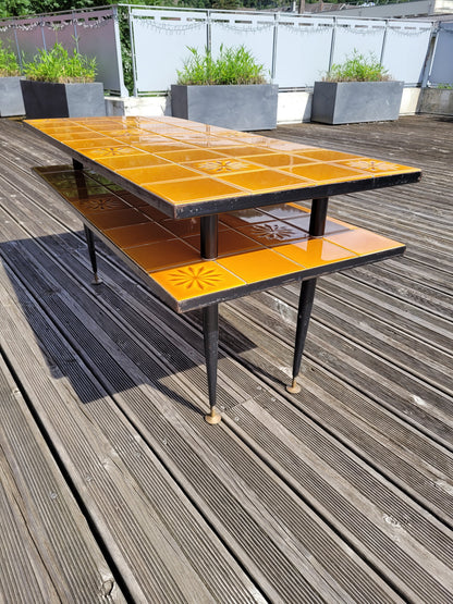 Table basse double plateau en céramique - Ref 1041