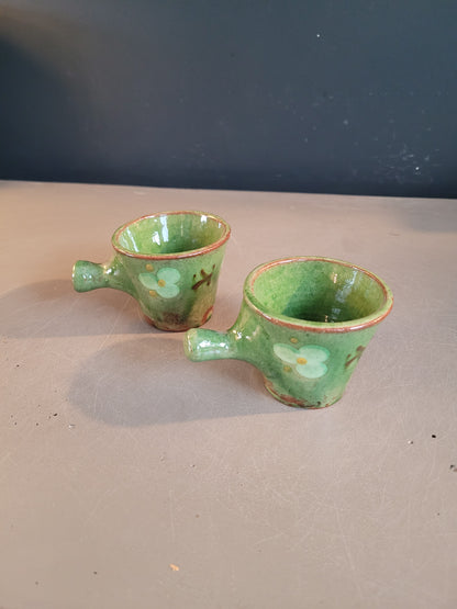 Paire de tasses à café en céramique - Ref 576