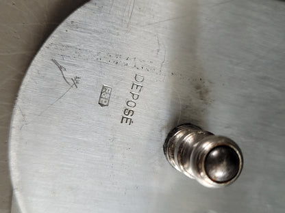 Grand dessous de plat articulé en inox - Ref 404