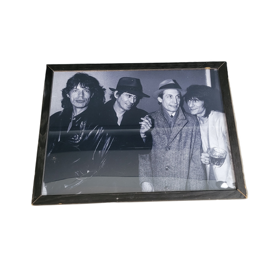 Tirage photo argentique des Rolling Stones en 1986 - Ref 624
