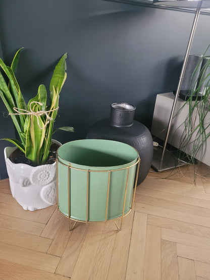 Cache-pot porte-plantes vintage - Ref 678