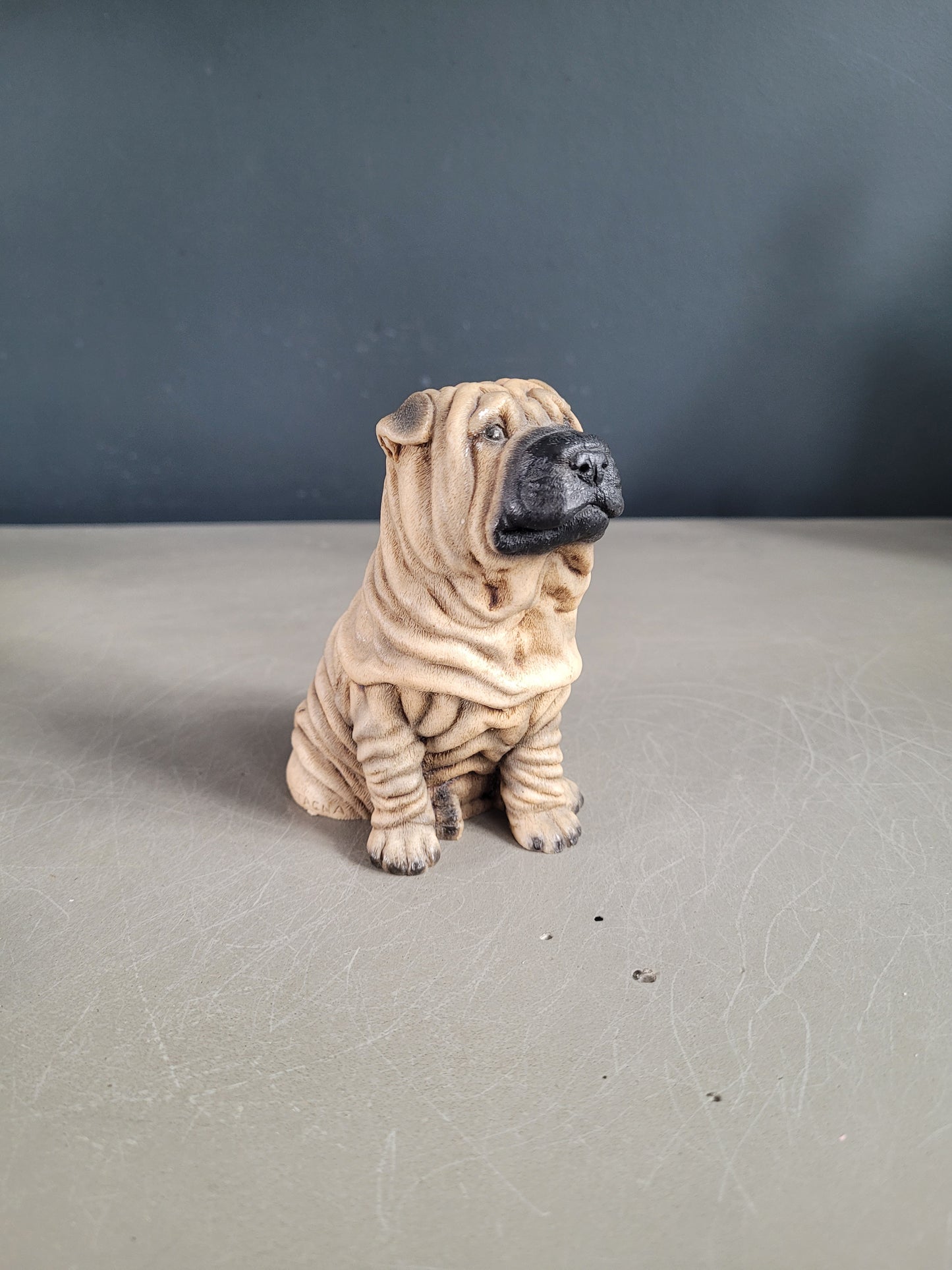 Sharpei Castagna 1988 - Figurine de collection vintage - Ref 471