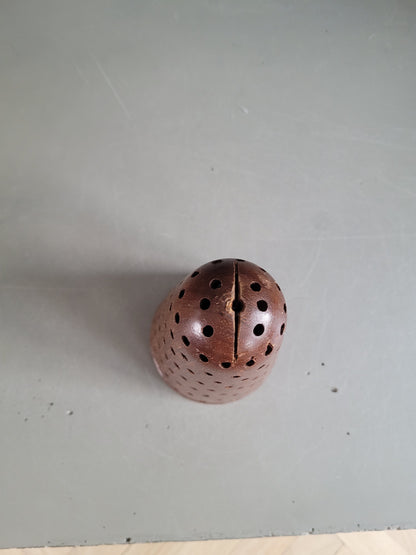 Ancien présentoir à sucettes en bois - Ref 1043