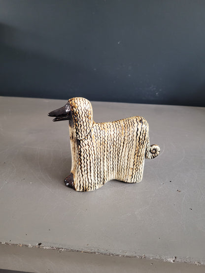 Levrier Afghan en céramique de Lisa Larson pour Gustavsberg - Ref 904