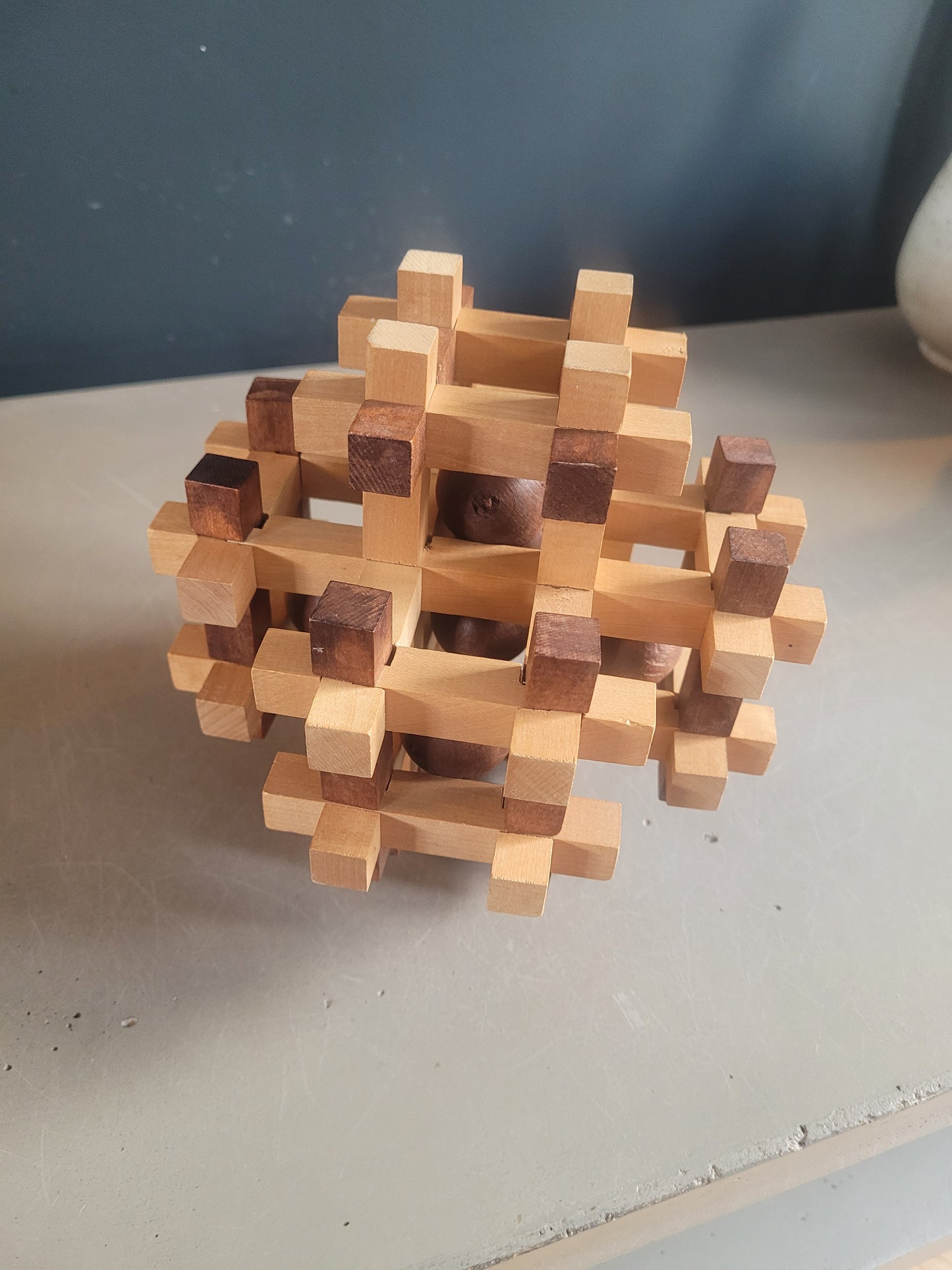 Casse-tête en bois et boules Janod - Ref 688