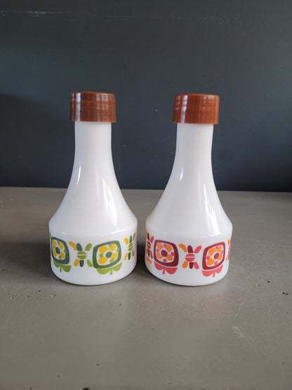 Service Mobil vintage huilier et vinaigrier - Ref 704