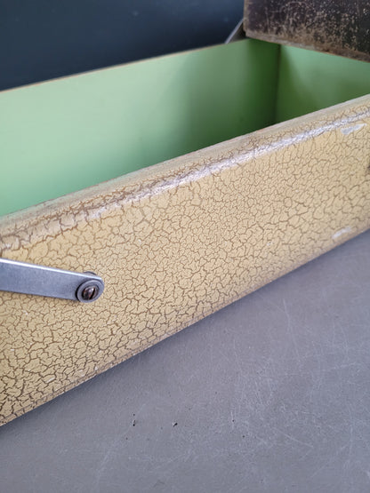 Travailleuse en bois vintage - Boîte à couture- Ref 814