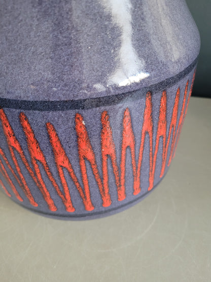 Vase de sol West Germany mauve - Ref 879