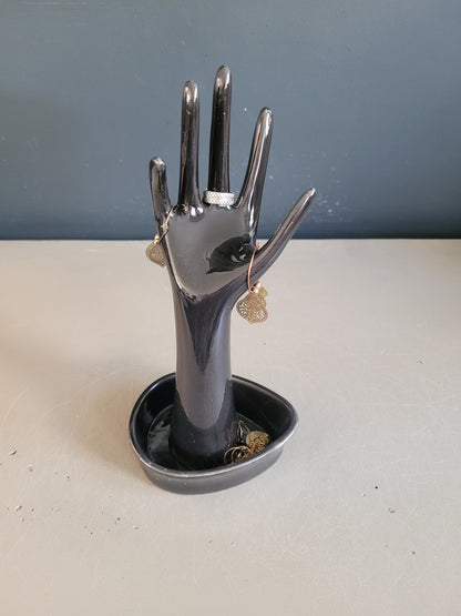 Baguier main vide-poche en porcelaine - Ref 645