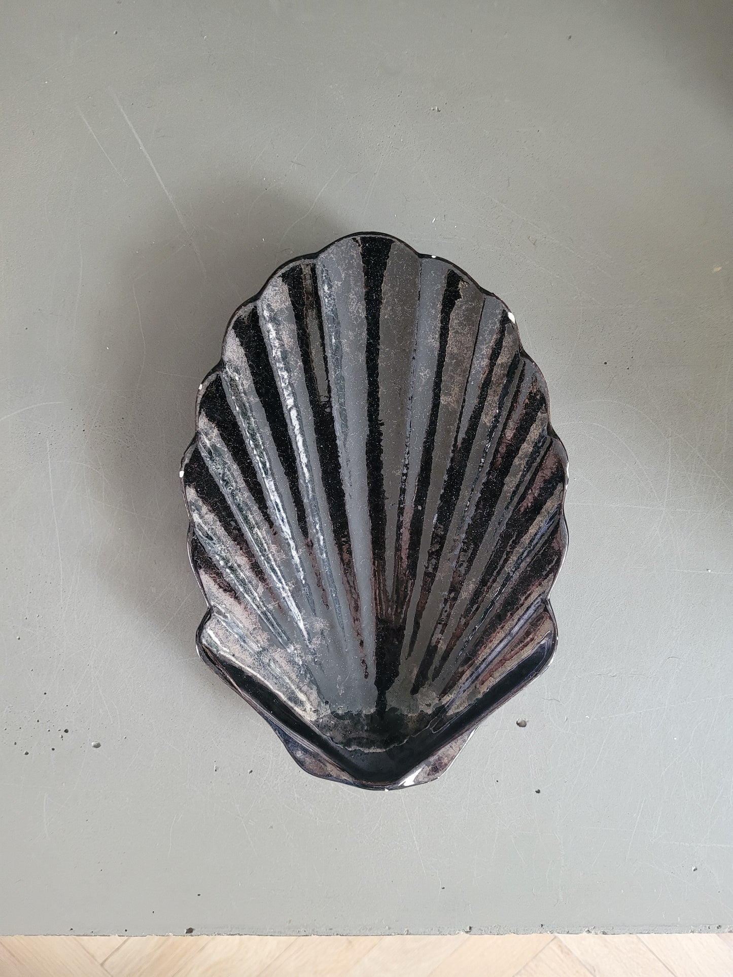 Vide-poche coquille Saint-Jacques en céramique - Ref 567