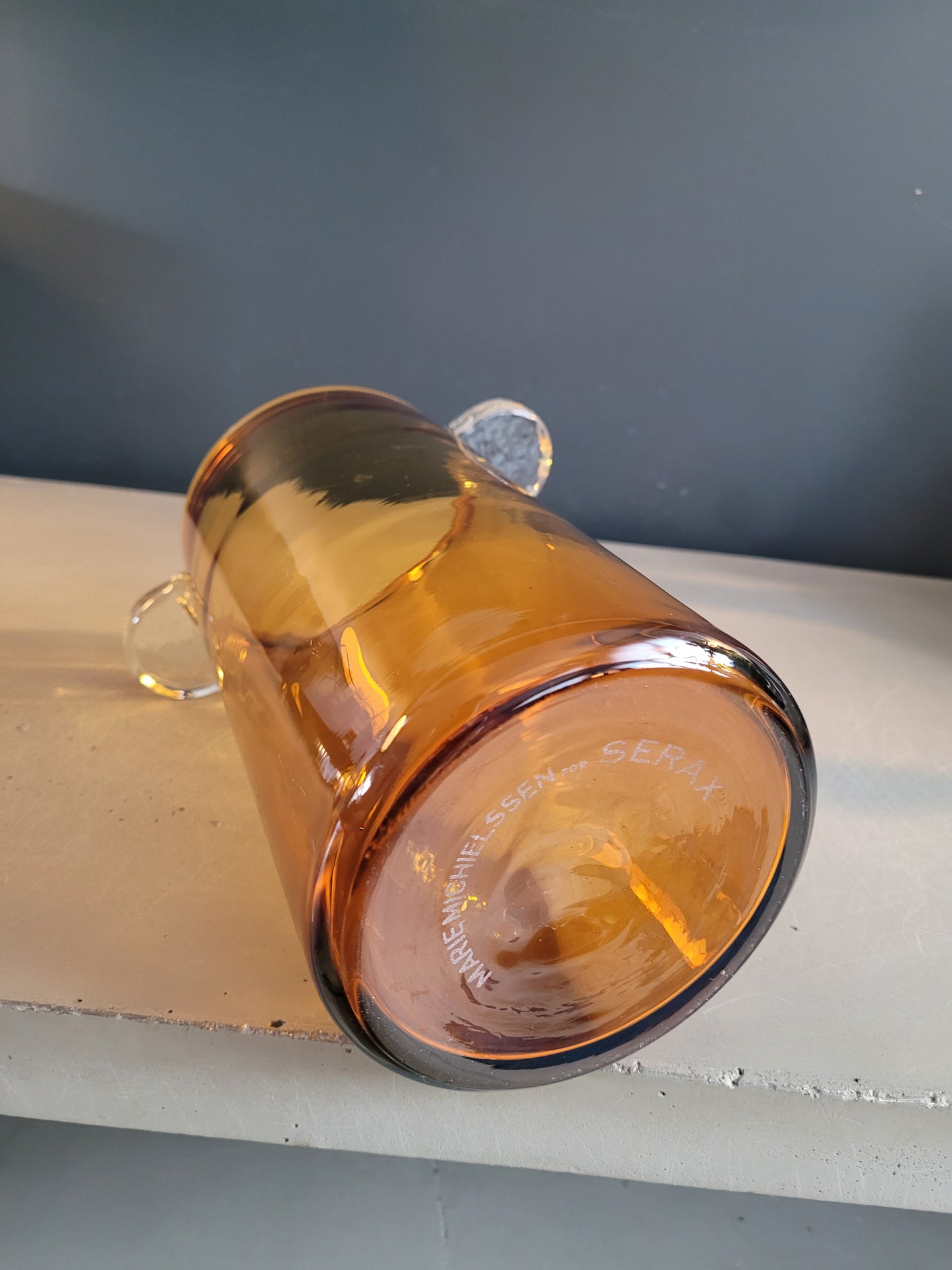 Vase en verre ambré Marie Michielssen pour Serax- Ref 339